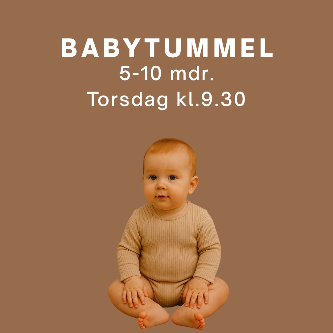 BabyTummel 5-10 mdr. - Torsdag kl. 9.30 - OPSTART d.8/1-2026.